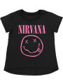 Nirvana taapero t-paitaa Smiley vaaleanpunainen