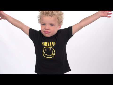 Nirvana lapsetti-taapero t-paitaa - paitaa Smiley