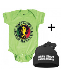 vauvan lahjasettiti Bob Marley vauvan- & Don't Worry pipo