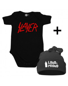 vauvan lahjasettiti Slayer vauvanbody vauvan- & Loud & Proud pipo