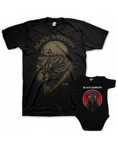 Black Sabbath isälle's t-paitaa & vauvanbody 