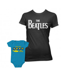 The Beatles äidille's t-paitaa & vauvanbody
